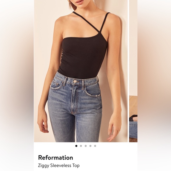 NWT Reformation ziggy sleeveless top size s - Picture 3 of 4